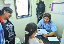 Operativos sanitarios en el barrio Doña Justa de Ingeniero Maschwitz