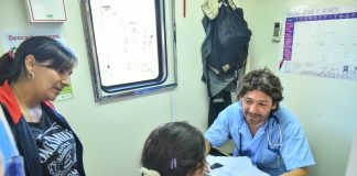 Operativos sanitarios en el barrio Doña Justa de Ingeniero Maschwitz