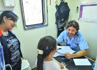 Operativos sanitarios en el barrio Doña Justa de Ingeniero Maschwitz