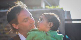 Sujarchuk recorrió obras de estabilizado en el barrio La Loma de Garín