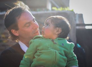 Sujarchuk recorrió obras de estabilizado en el barrio La Loma de Garín