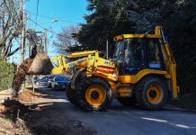 Garín: Realizan trabajos de repavimentación y construcción de nuevas veredas