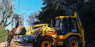 Garín: Realizan trabajos de repavimentación y construcción de nuevas veredas