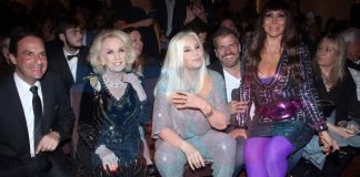 Sujarchuk recibió a Moria, Mirtha Legrand y Susana Gimenez en el aniversario 130° del Teatro Seminari