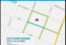 Cortes de calles programados por el aniversario del Teatro Seminari Cine Italia