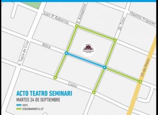 Cortes de calles programados por el aniversario del Teatro Seminari Cine Italia