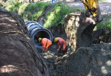 Sujarchuk supervisó obras de infraestructura en Ingeniero Maschwitz y Garín