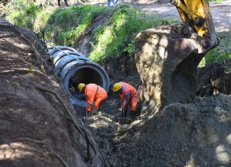 Sujarchuk supervisó obras de infraestructura en Ingeniero Maschwitz y Garín