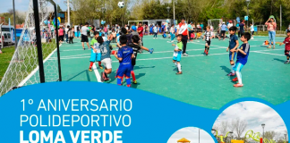 1º Aniversario Polideportivo Loma Verde