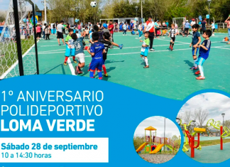 1º Aniversario Polideportivo Loma Verde