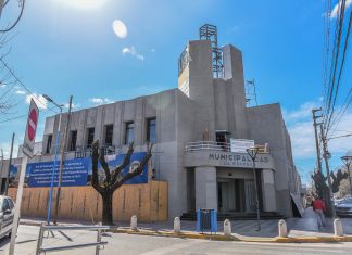 Realizan los últimos trabajos de puesta en valor y ampliación en el palacio municipal