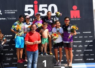 Más de 1100 atletas participaron de la primera competencia oficial de Ironman en Escobar