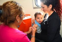 Escobar es el distrito que más vacunas contra el sarampión aplicó en toda la Región Sanitaria V de la Provincia