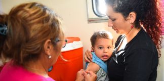 Escobar es el distrito que más vacunas contra el sarampión aplicó en toda la Región Sanitaria V de la Provincia