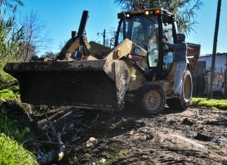 La Municipalidad avanza con obras de mantenimiento y mejora del espacio público en todas la localidades