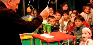 Experimentos con burbujas