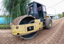 Continúa las obras viales en las calles de todo el distrito