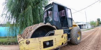 Continúa las obras viales en las calles de todo el distrito