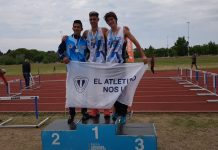 Deportistas escobarenses se destacaron en el Campeonato Nacional de Atletismo