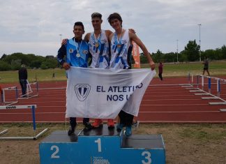 Deportistas escobarenses se destacaron en el Campeonato Nacional de Atletismo
