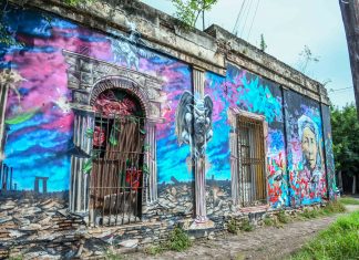Programa Murales Urbanos: Artistas locales realizaron una nueva obra callejera en Belén de Escobar