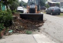 La Municipalidad continúa trabajando intensamente tras el temporal