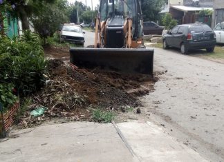 La Municipalidad continúa trabajando intensamente tras el temporal