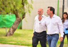 Ariel Sujarchuk y Santiago Fraschina evalúan opciones edilicias para ANSES