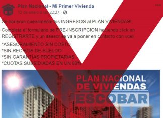 Comunicado de la Municipalidad de Escobar ante la viralización de una falsa publicación