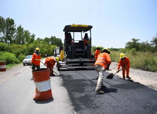 Los trabajos sobre la Ruta Provincial 25 superan el 70% de avance