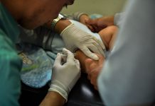 Escobar intensifica la campaña de prevención contra el sarampión