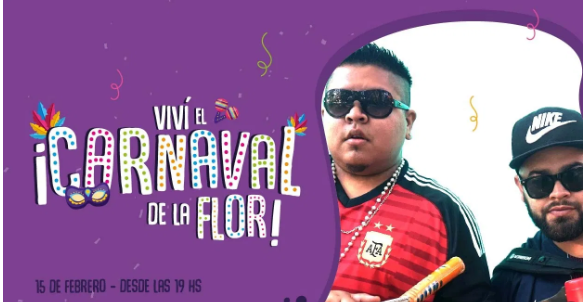 ¡Continúan los shows en el Carnaval de Flor!