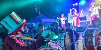 El comienzo del Carnaval de la Flor y la celebración de San Valentín en Escobar convocaron a miles personas