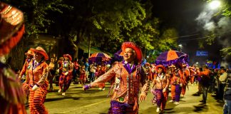 Una multitud disfrutó de la quinta edición del Carnaval de la Flor organizado por la Municipalidad
