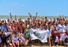Mi Primer Viaje al Mar: Ariel Sujarchuk compartió una emotiva jornada con chicos y chicas del distrito