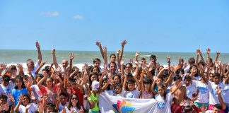 Mi Primer Viaje al Mar: Ariel Sujarchuk compartió una emotiva jornada con chicos y chicas del distrito