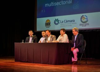 Ariel Sujarchuk y el ministro Augusto Costa encabezaron la Primera Ronda de Negocios 2020 organizada por la Municipalidad de Escobar