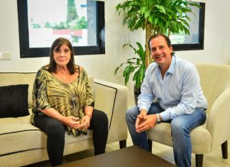 Ariel Sujarchuk recibió a la ministra de Gobierno bonaerense Teresa García y acordaron medidas concretas en beneficio de Escobar