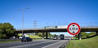 Reabren parcialmente la circulación vehicular del Puente Garín