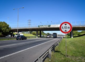 Reabren parcialmente la circulación vehicular del Puente Garín