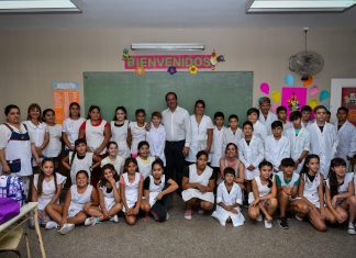 El intendente acompañó el inicio del Ciclo Lectivo 2020 en dos instituciones educativas del distrito