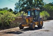 La Municipalidad de Escobar comenzó con la repavimentación de la calle Boote en la localidad de Loma Verde