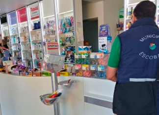 La Municipalidad realiza controles de precios del alcohol en gel