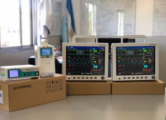 El municipio compró equipamiento médico y alimentos gracias a una importante donación de Elina y Eduardo Costantini