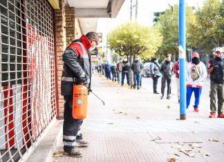 La ANSES y el Municipio disponen operativo para el pago del IFE