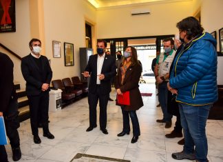 Sujarchuk encabezó una capacitación sobre Covid-19