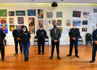 Bomberos se suman a la lucha contra el coronavirus en Escobar