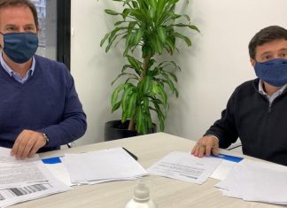 Sujarchuk y Arroyo firmaron importantes convenios para promover el trabajo de pequeños productores y brindar asistencia alimentaria