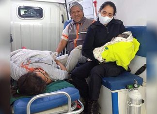 Diario de una pandemia: Policía asiste un parto en una estación de servicio