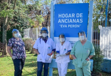 En el Hogar Municipal Eva Perón el personal se aisló con las abuelas para evitar contagios